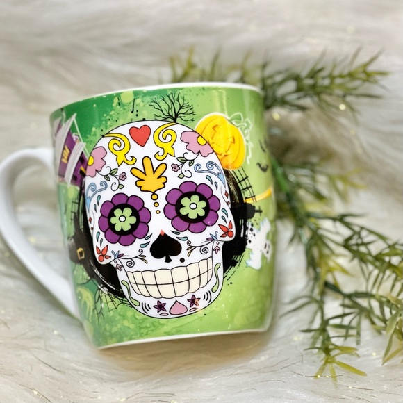 Trentino Other - Trentino skull Fall Halloween Print coffee Mug